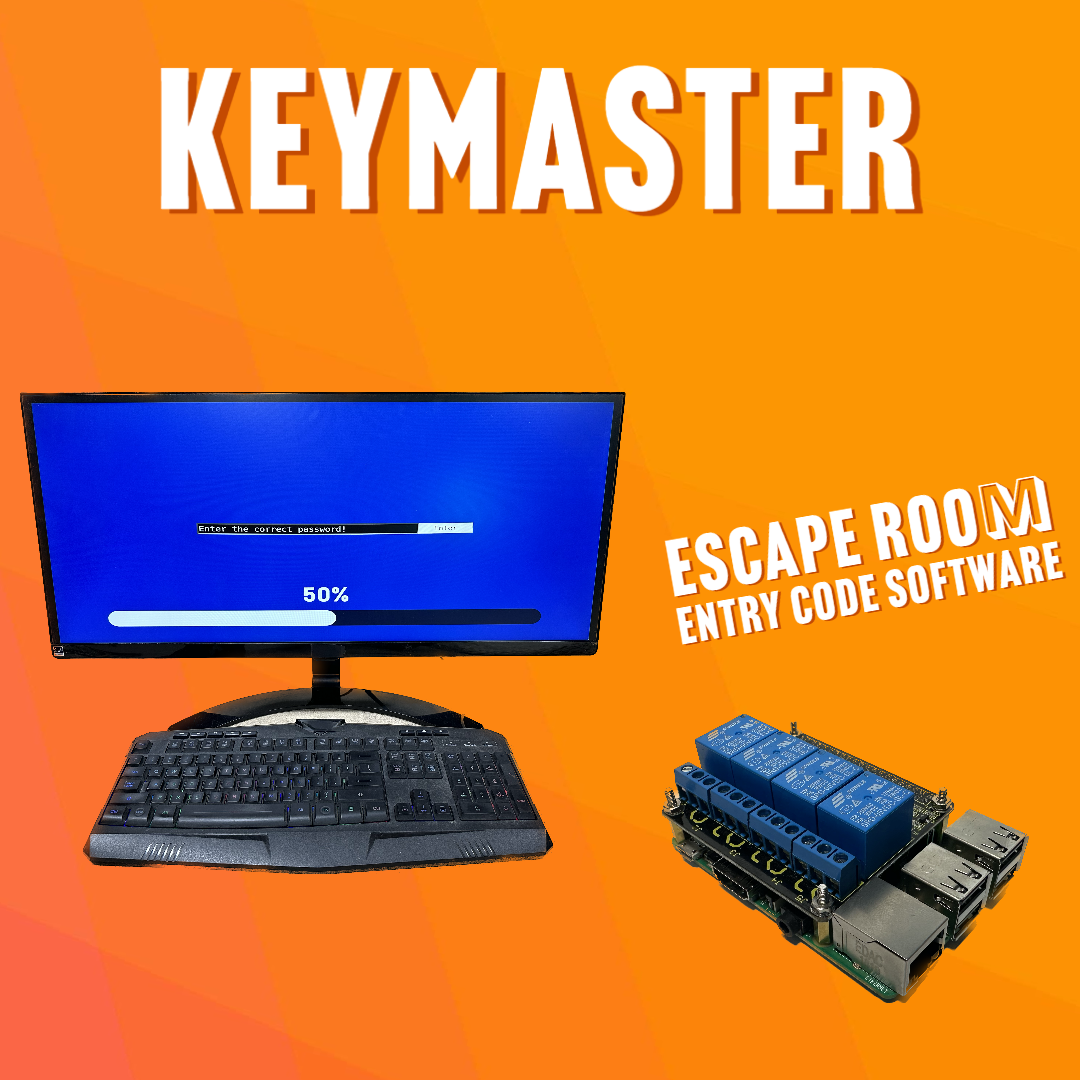 Keymaster Escape Room Keycode Computer Entry Game